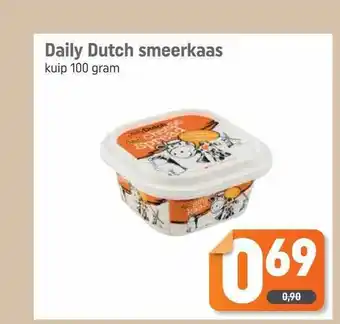 Dagwinkel Daily Dutch Smeerkaas aanbieding