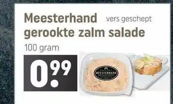 Dagwinkel Meesterhand Gerookte Zalm Salade aanbieding