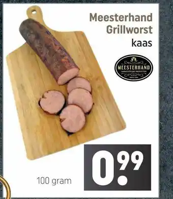 Dagwinkel Meesterhand Grillworst Kaas aanbieding