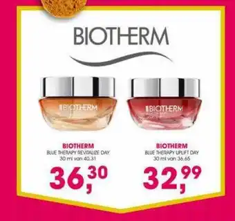 Drogisterij Visser Biotherm Blue Theraphy Revitalize Day 30 Ml Of Biotherm Blue Therapy Liplift Day 30 Ml aanbieding