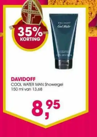 Drogisterij Visser Davidoff Cool Water Man Showergel 150 Ml 35% Korting aanbieding