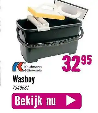 Hornbach Kaufmann Wasboy aanbieding