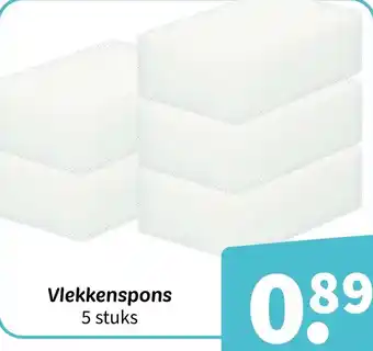 Wibra Vlekkenspons aanbieding