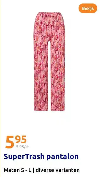 Action SuperTrash pantalon aanbieding