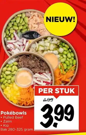 Vomar Voordeelmarkt Pokébowls aanbieding