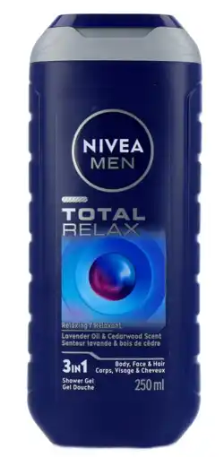 De Online Drogist Nivea Men Total Relax Douchegel aanbieding