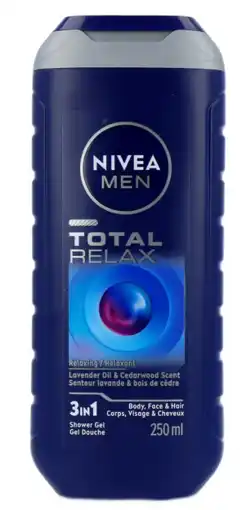 De Online Drogist Nivea Men Total Relax Douchegel aanbieding