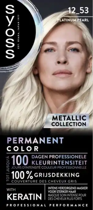 De Online Drogist Syoss Platinum Pearl 12-53 aanbieding