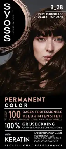 De Online Drogist Syoss Color 3-28 Pure Chocolade aanbieding