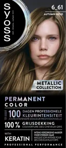 De Online Drogist Syoss Color 6-61 Autumn Gold aanbieding
