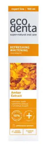 De Online Drogist Ecodenta Refreshing Whitening Tandpasta aanbieding