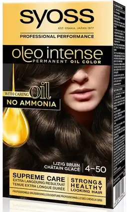 De Online Drogist Syoss Oleo Intense 4-50 Ijzig Bruin aanbieding
