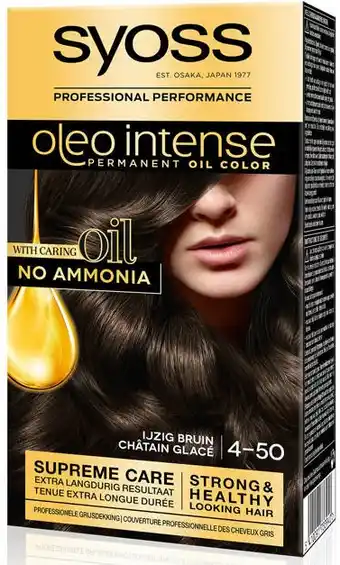 De Online Drogist Syoss Oleo Intense 4-50 Ijzig Bruin aanbieding