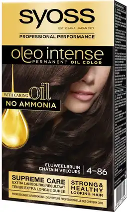 De Online Drogist Syoss Oleo Intense 4-86 Fluweel Bruin aanbieding