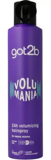 De Online Drogist Schwarzkopf Got2b Volumania Haarspray aanbieding
