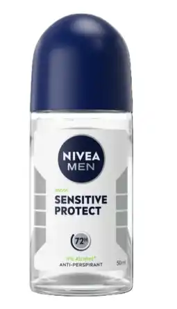 De Online Drogist Nivea Men Sensitive Protect Anti-transpirant Roll-on aanbieding