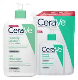 De Online Drogist CeraVe Schuimende Reinigingsgel Refill Bundel aanbieding