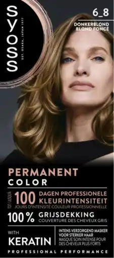 De Online Drogist Syoss Color 6-8 Donkerblond aanbieding