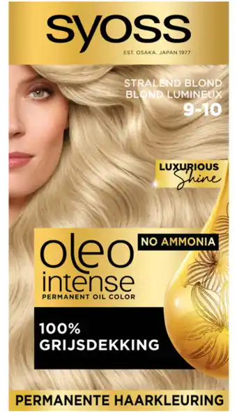 De Online Drogist Syoss Oleo 9-10 Stralend Blond aanbieding