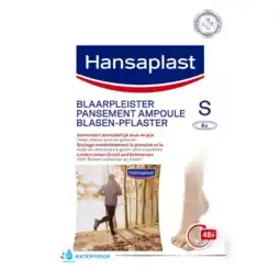 De Online Drogist Hansaplast Blaarpleisters Klein aanbieding