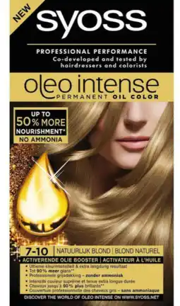 De Online Drogist Syoss Oleo Intense 7-10 Natuurlijk Blond aanbieding