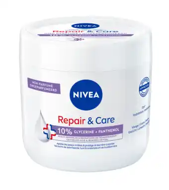 De Online Drogist Nivea Repair & Care Bodycream aanbieding