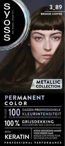 De Online Drogist Syoss Color 3-89 Bronze Coffee aanbieding