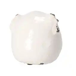 Van Cranenbroek Kip keramiek 14cm antiek wit aanbieding