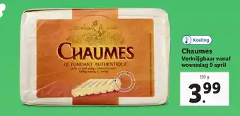 Lidl Chaumes aanbieding