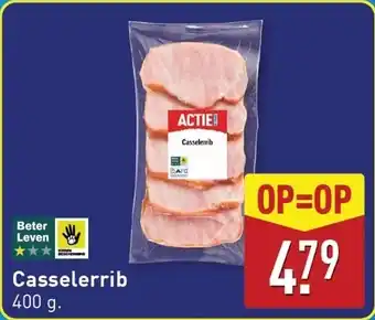 ALDI Casselerrib aanbieding