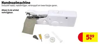 Kruidvat Handnaaimachine aanbieding