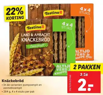 Lidl Knackerbrood aanbieding