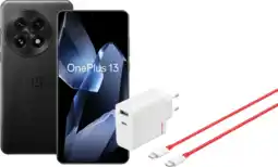 Coolblue OnePlus 13 256GB Zwart 5G + OnePlus SuperVOOC Oplader 120W met 2 Poorten aanbieding