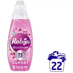 Albert Heijn Robijn Quickwash sunset bloom wasmiddel aanbieding