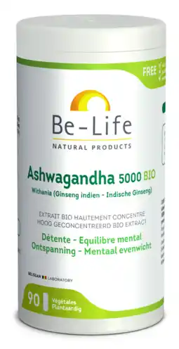 De Online Drogist Be-Life Ashwagandha 5000 Capsules aanbieding
