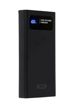 ANWB R2B Powerbank 20000 mAh LED Display Zwart aanbieding