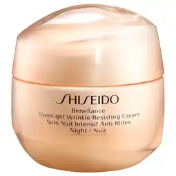 Douglas Shiseido Benefiance Overnight Wrinkle Resisting Cream aanbieding