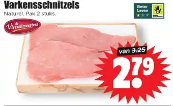 Dirk Varkensschnitzels aanbieding