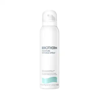Parfumerie Biotherm Deo Pure Invisible Deodorant 48H Anti-Transpirant Spray 150ml aanbieding