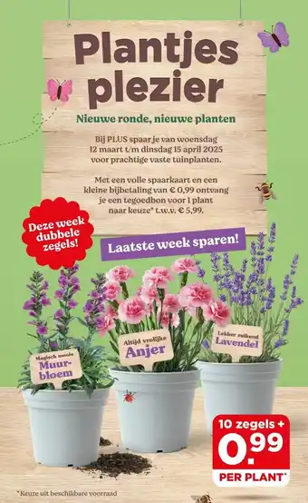 PLUS Plantjes * plezier aanbieding