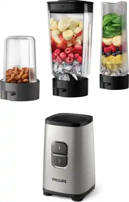 Bol.com Philips Daily HR2604/80 - Mini Blender - Metallic aanbieding