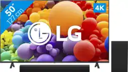 Coolblue LG 50UR78006LK + Soundbar aanbieding