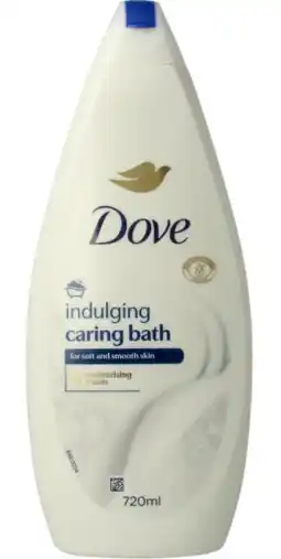 De Online Drogist Dove Indulging Caring Bath Cream aanbieding