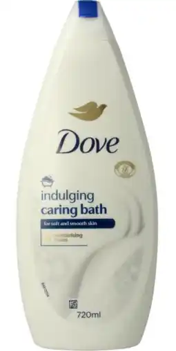De Online Drogist Dove Indulging Caring Bath Cream aanbieding