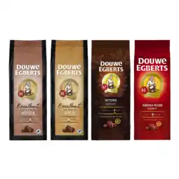Koffievoordeel.nl Proefpakket Douwe Egberts Karaktervol - 2 KG koffiebonen aanbieding