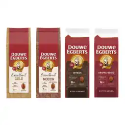 Koffievoordeel.nl Proefpakket Douwe Egberts Karaktervol - 2 KG koffiebonen aanbieding