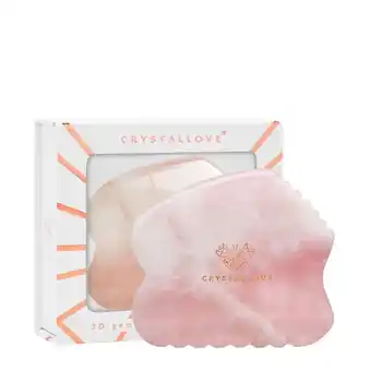 Douglas Crystallove Rose Quartz Contour Gua Sha aanbieding