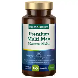 Holland & Barrett Holland & Barrett Premium Multi Man - 60 capsules aanbieding