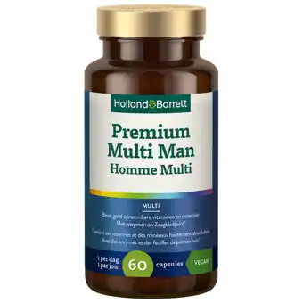 Holland & Barrett Holland & Barrett Premium Multi Man - 60 capsules aanbieding