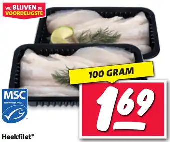 Nettorama Heekfilet aanbieding